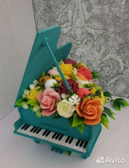 Букет цветов из мыла