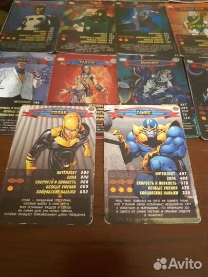 Карточки человек паук герои и злодеи