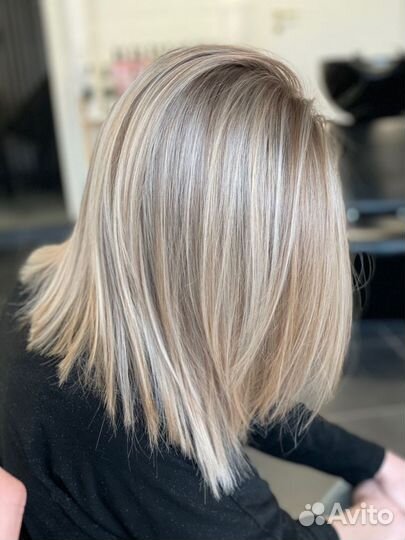 Окрашивание волос air тач