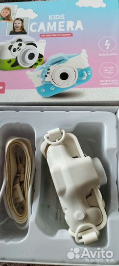 Детский цифровой фотоаппарат с селфи камерой