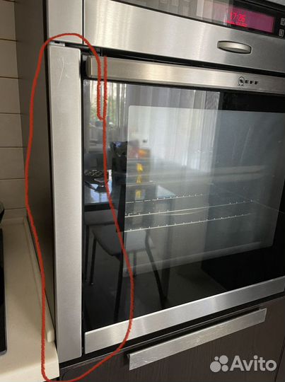 Neff планка от духового шкафа