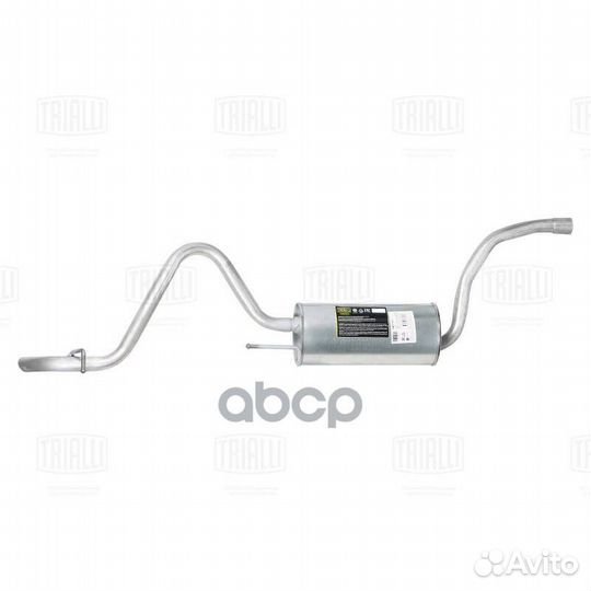 Глушитель KIA ceed 07- emm0810 Trialli