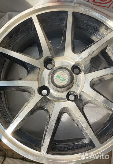 Диски штампованные r14 на Renault symbol