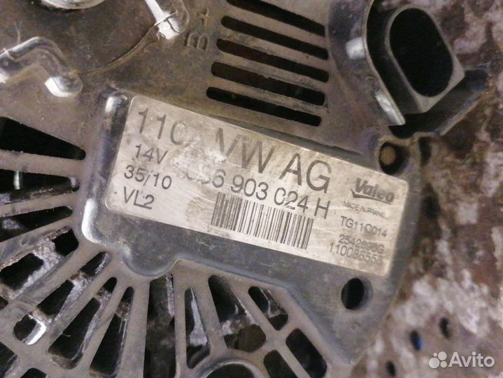 Генератор Volkswagen Polo V Хетчбек