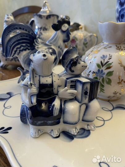 Фигурка Гжель Неплюев