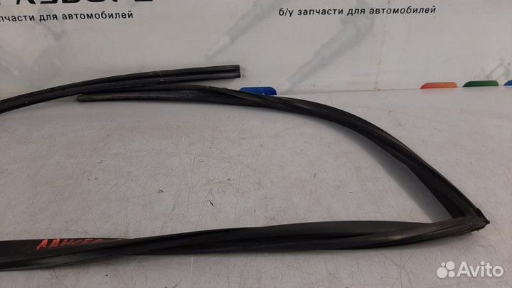 Уплотнительная резинка стекла двери задняя левая