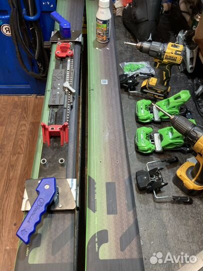 Ремонт лыж, сноубордов, установка креплений