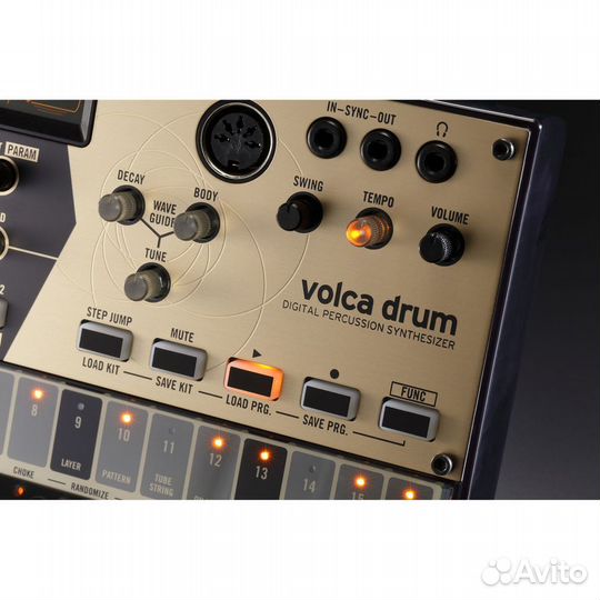 Клавишный инструмент korg volca drum