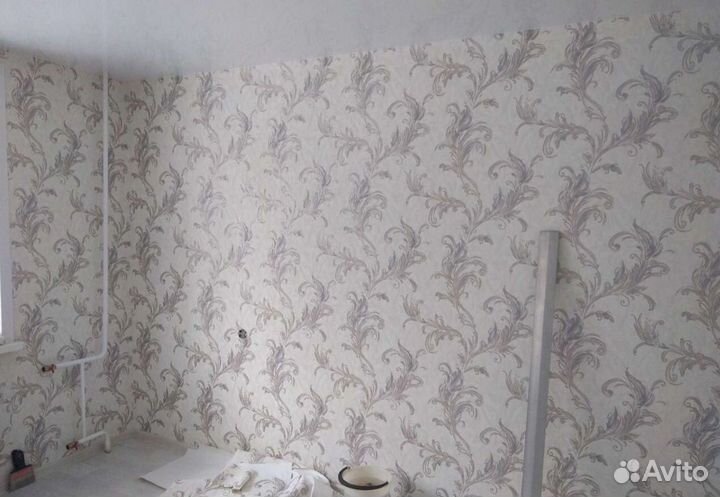 Поклейка обоев