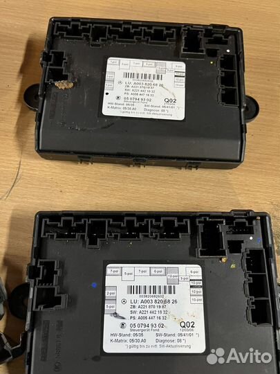 Блок двери Мерседес S221