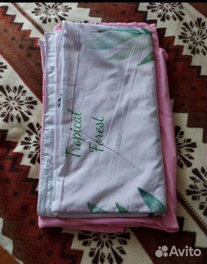 Постельное белье евро бу
