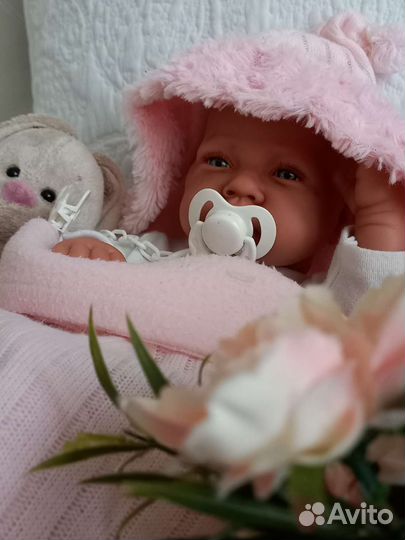 Кукла реборн полностью силиконовая девочка