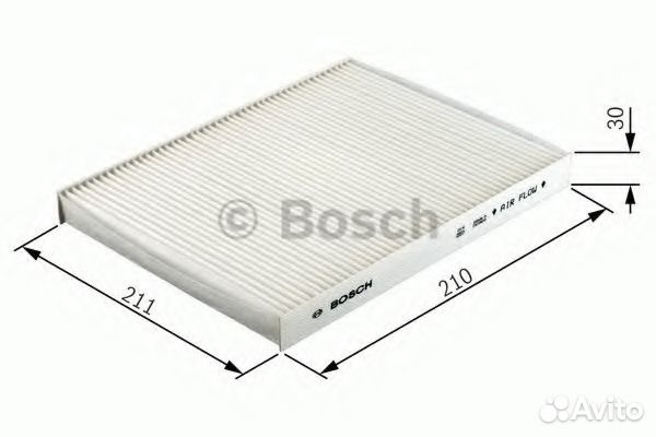 Bosch 1 987 432 026 Фильтр воздух во внутреннем пр