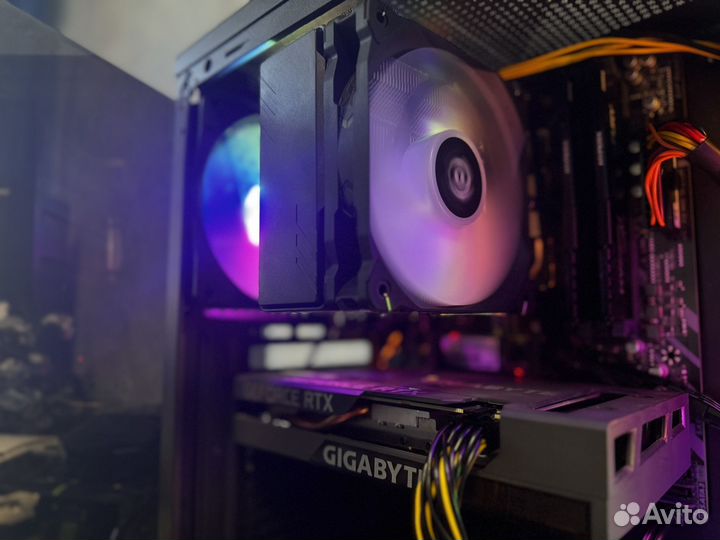 Игровой компьютер Ryzen 7/RTX 3050/16Gb HyperX/SSD