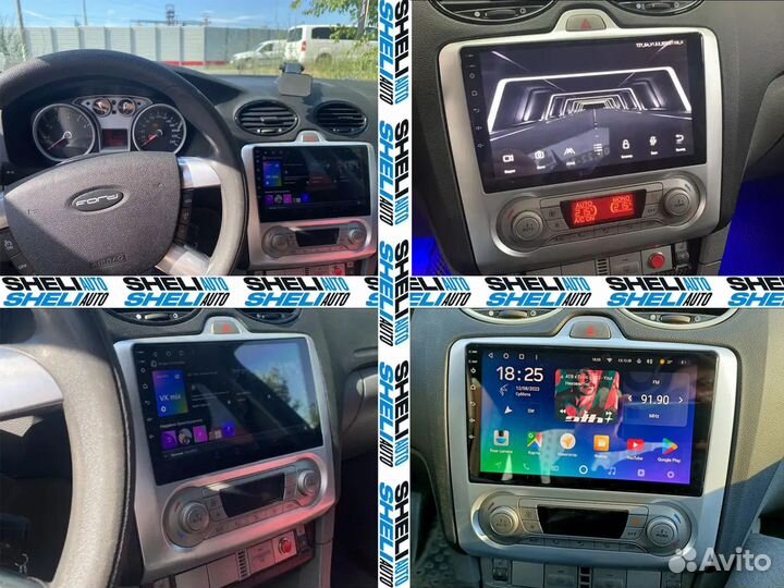 Магнитола S2 Ford Focus 2 2004-2011 2/32GB