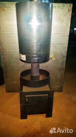 Печи банные из трубы