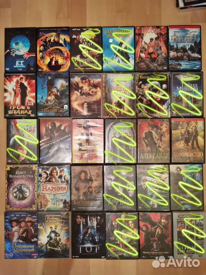 Двд диски. Фильмы и мультфильмы