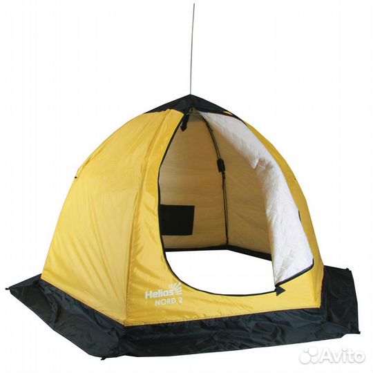 Палатка-зонт Helios зимняя утепл. 3-местная