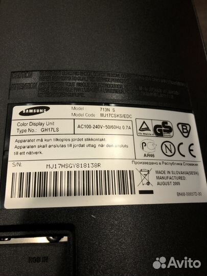 Монитор samsung