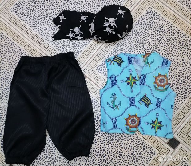 Новогодний костюм Буратино, пират, мушкетер