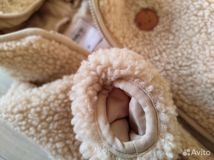 Куртка пушистая овечка букле 80