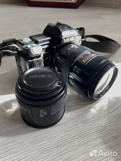 Пленочный фотоаппарат minolta