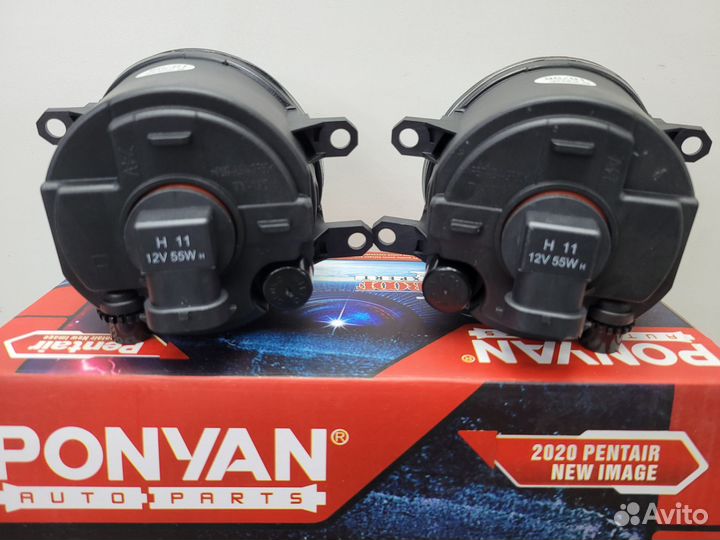 Туманки Toyota Corolla/Fielder 06-08/Axio 06-12