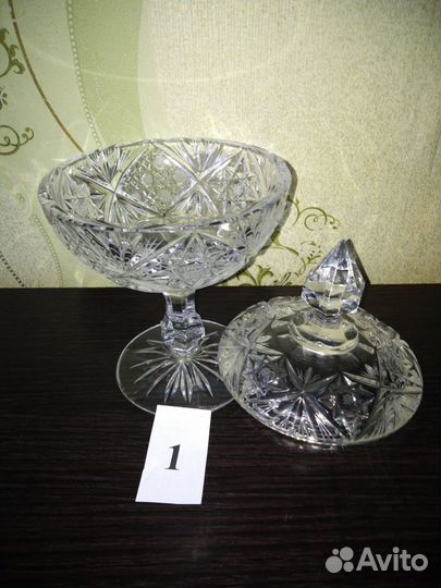 Винтажный хрусталь Bohemia (60-80 г.г.)