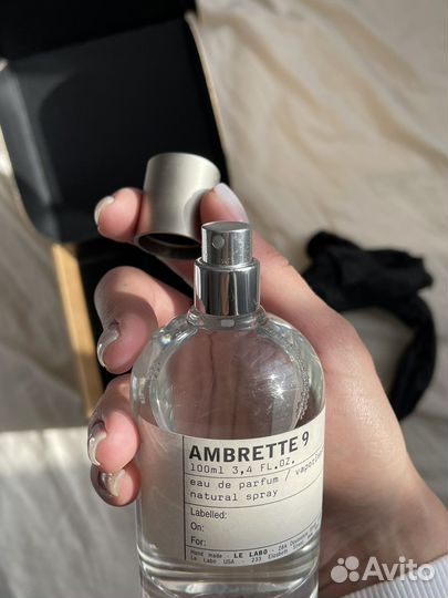 Духи le labo ambrette 9