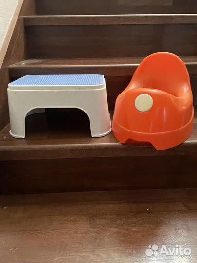 Горшок и подставка
