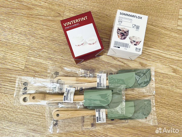 Формочки и лопаточки для выпечки IKEA новые