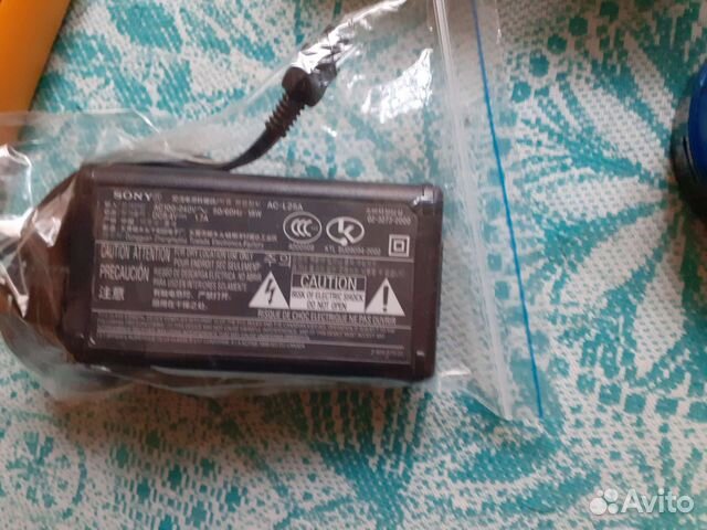 Сетевой адаптер sony ac-l25a,ac-l10b