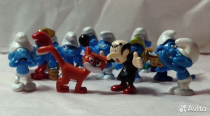 Смурфики коллекция