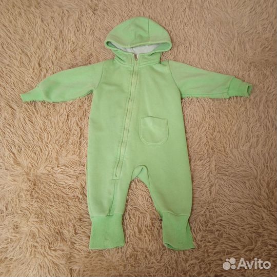 Комбинезон на флисе 74- 80