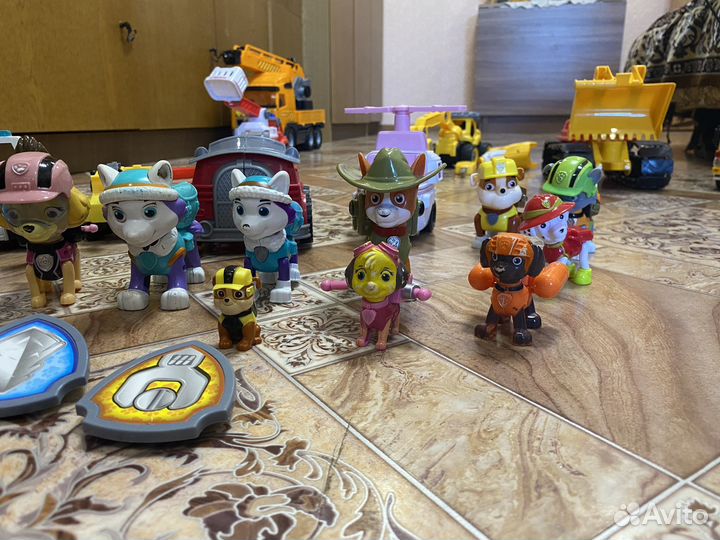 Игрушки щенячий патруль