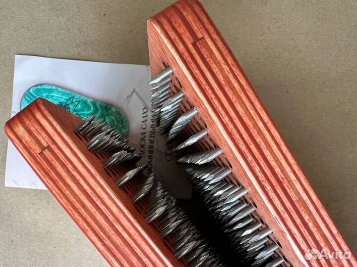 Лёгкая доска садху с алюминиевыми гвоздями