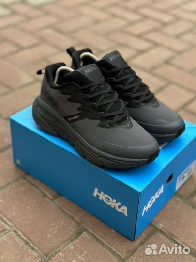 Кроссовки hoka gore tex термо непромокаемые
