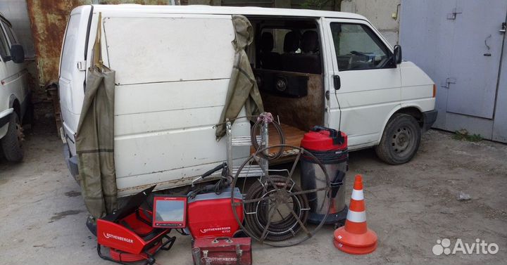 Устранение засоров, видеоинспекция