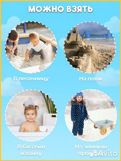 Набор для песочницы, формочки, лейка, ведерко