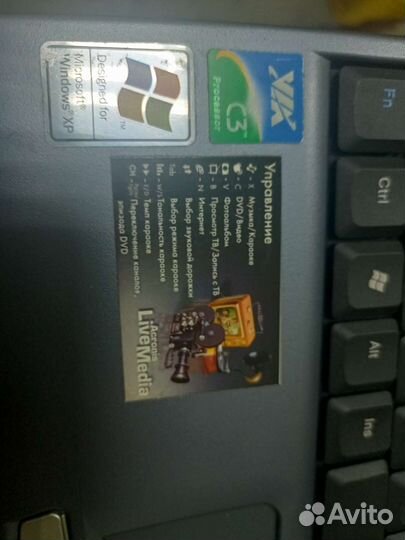 Ноутбук на запчасти(работоспособность неизвестна)