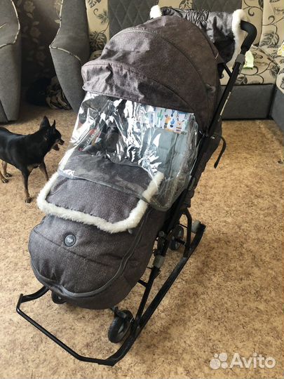 Санки коляска ника