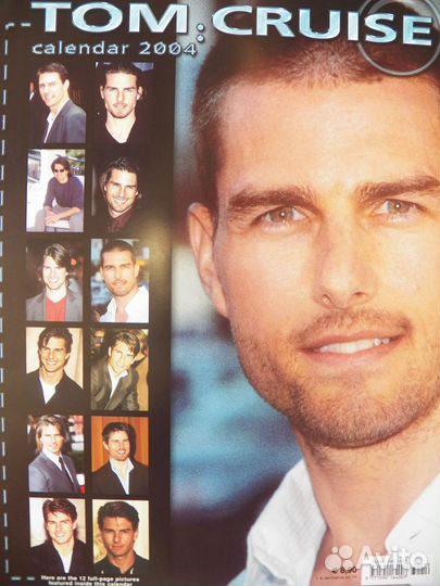 Зарубежные календари. Актеры. А3 12 листов