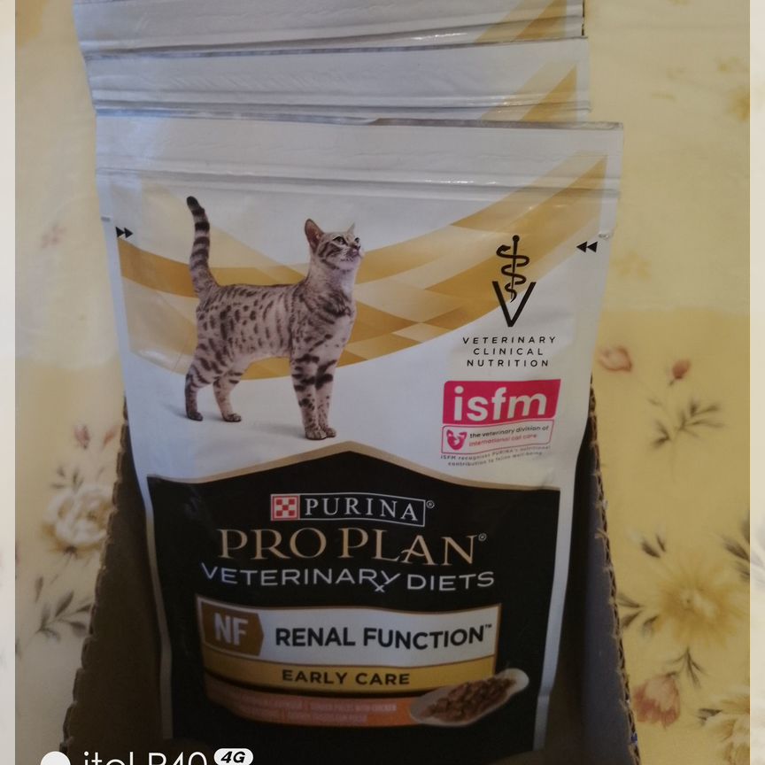 Корм лечебный для кошек purina pro plan renal earl