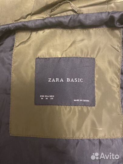 Парка пыльник zara S