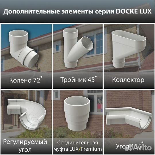 Водостоки Docke LUX Коллектор