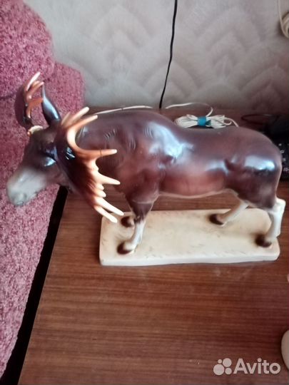 Фигурки лоси фарфор Германия