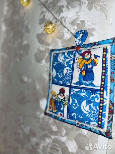 Прихватки пэчворк