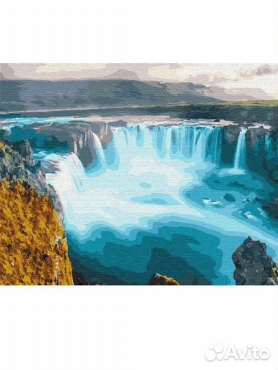 Картина по номерам на холсте разные 40*50