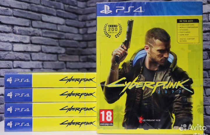 Cyberpunk 2077 PS4/ps5 диск новый русская озвучка