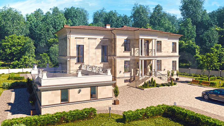 Дом 475 м² на участке 1 сот.